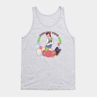 Books are stupid Tank Top